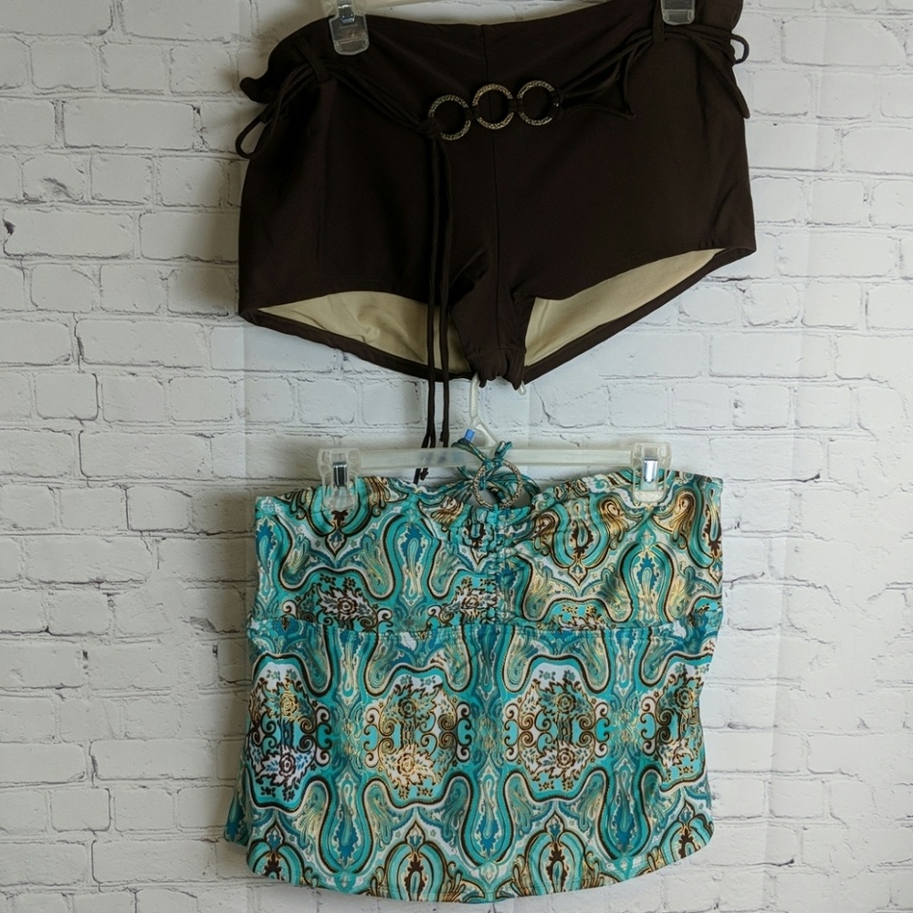 Sand n Sun Women's  Plus Size 2 Pc Swimsuits